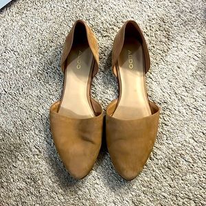 Aldo brown flats.
